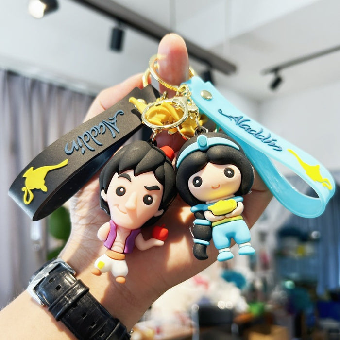 Wholesale Creative Blue Doll Keychain JDC-KC-Chucheng020