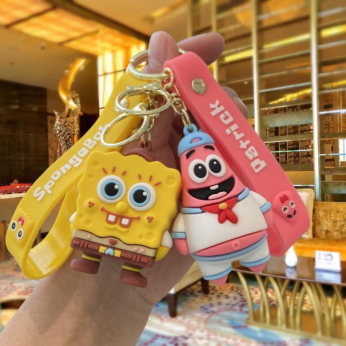 Wholesale Cartoon Silicone Keychain JDC-KC-MingT002