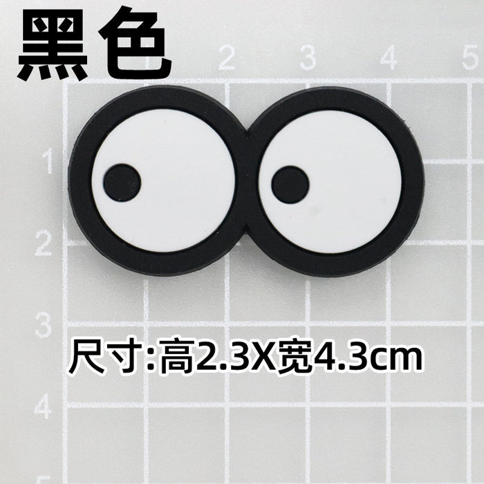 Wholesale 10pcs Soft rubber briquette elf silicone patch slippers buckle headset phone case airbag bracket refrigerator sticker accessories