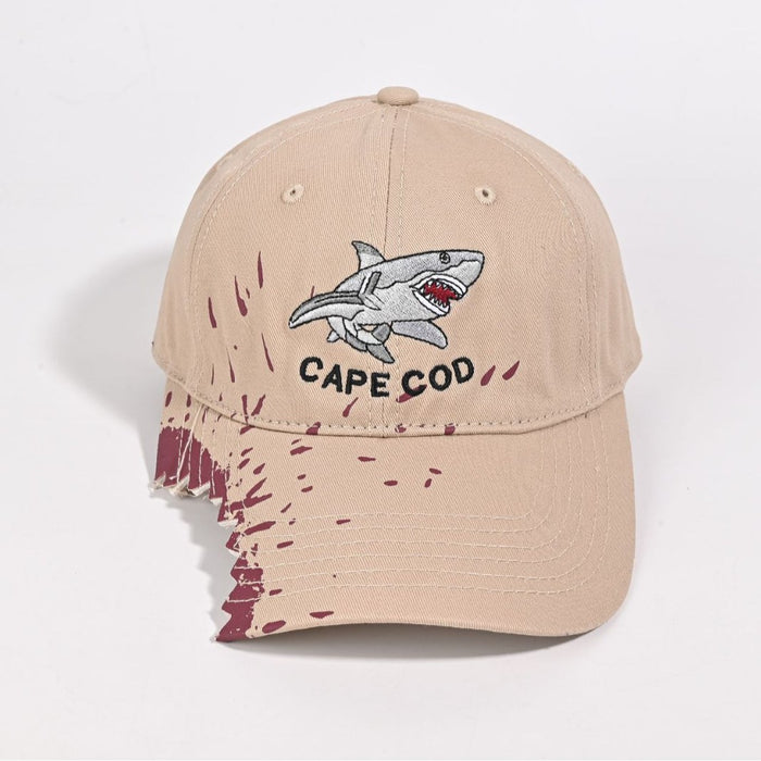 Wholesale Baseball Cap Shark Embroidered  Letter Embroidered Duck
