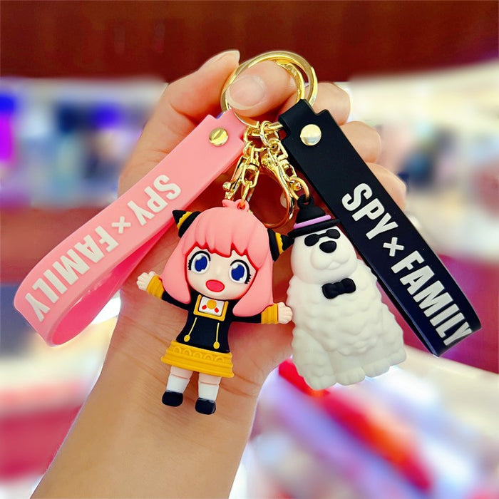 Wholesale Creative Cartoon Cute PVC Keychains JDC-KC-JinB008