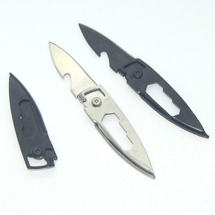 Wholesale Alloy Multi-function Folding Knife Keychain JDC-KC-KB041