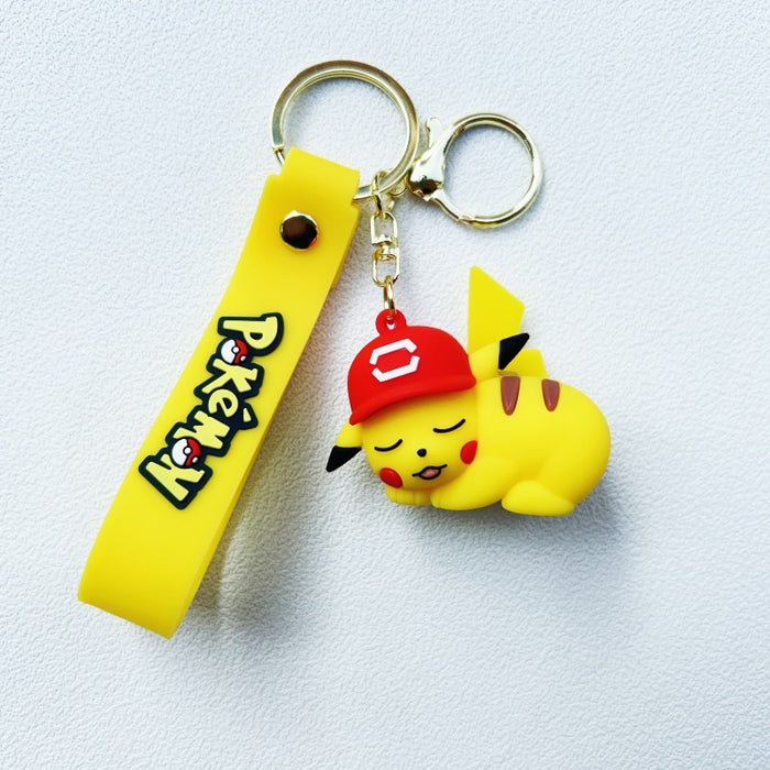 Wholesale PVC Cartoon Doll Keychain JDC-KC-WuYi115