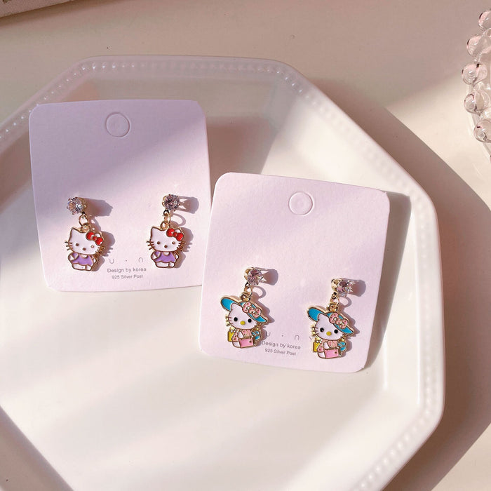 Wholesale Cartoon Alloy Earrings JDC-ES-KaLu017