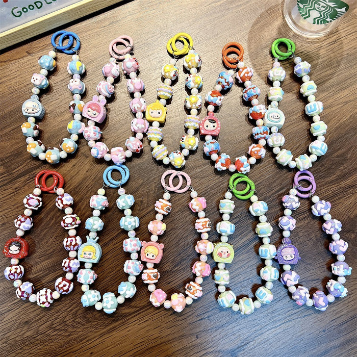 Wholesale beaded keychain pendant