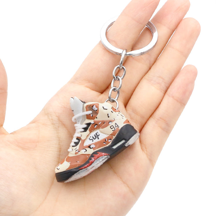 Wholesale PVC Shoe Model Keychain JDC-KC-QLPing003