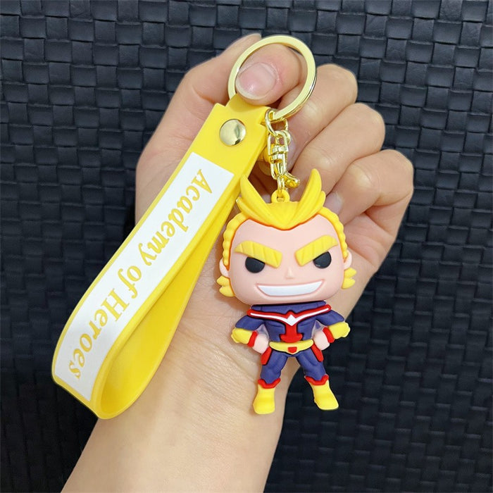 Wholesale Creative Cartoon PVC Soft Keychains JDC-KC-JinB017