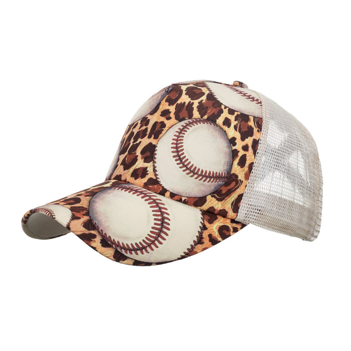 Wholesale baseball leopard print baseball cap JDC-HT-ZhonM003