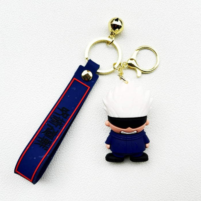 Wholesale PVC Cartoon Doll Keychain JDC-KC-WuYi190