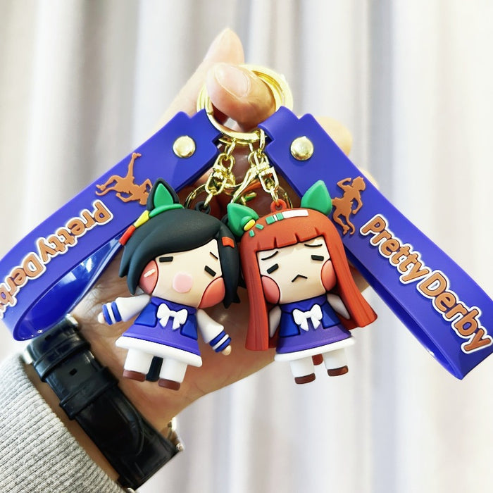 Wholesale Cartoon Doll Silicone Keychain (F) JDC-KC-Chucheng005