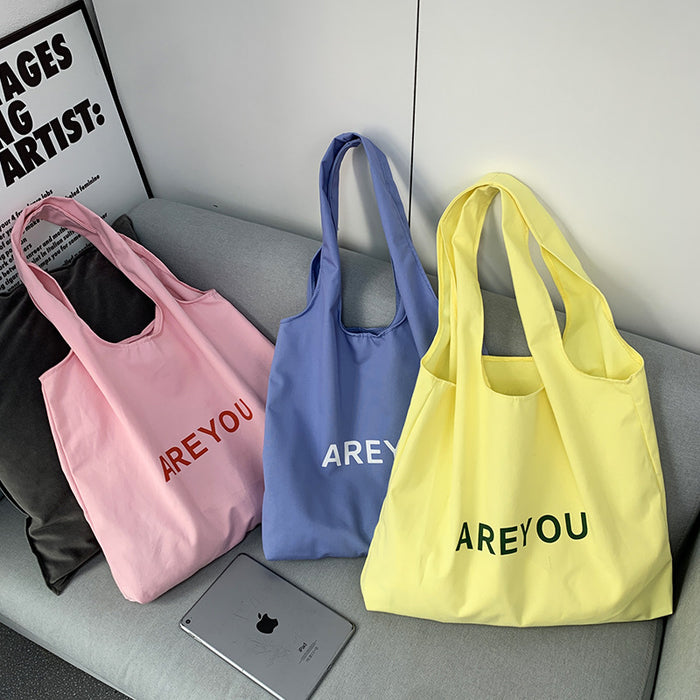 Wholesale Niche canvas bag, letter bag, shoulder bag