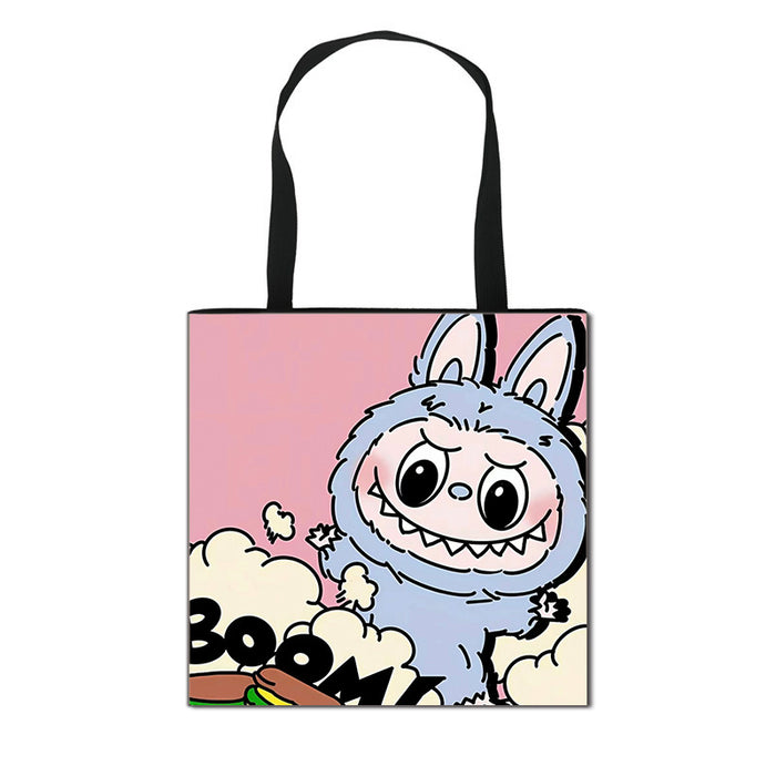 Wholesale Shopping Bag Cute Storage Bag Polyester Satchel Large Capacity  Bag