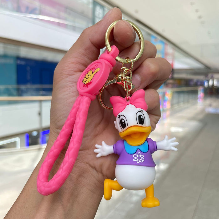 Wholesale Classic keychain cartoon doll backpack pendant car keychain