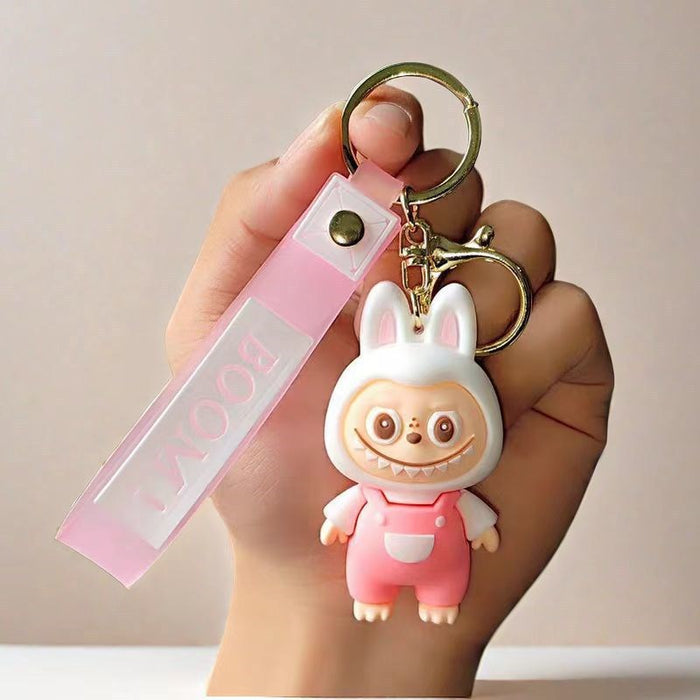 Wholesale Cute cartoon sheep keychain backpack charm