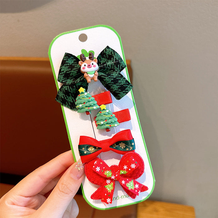 Wholesale Children' s Christmas Hair Clips