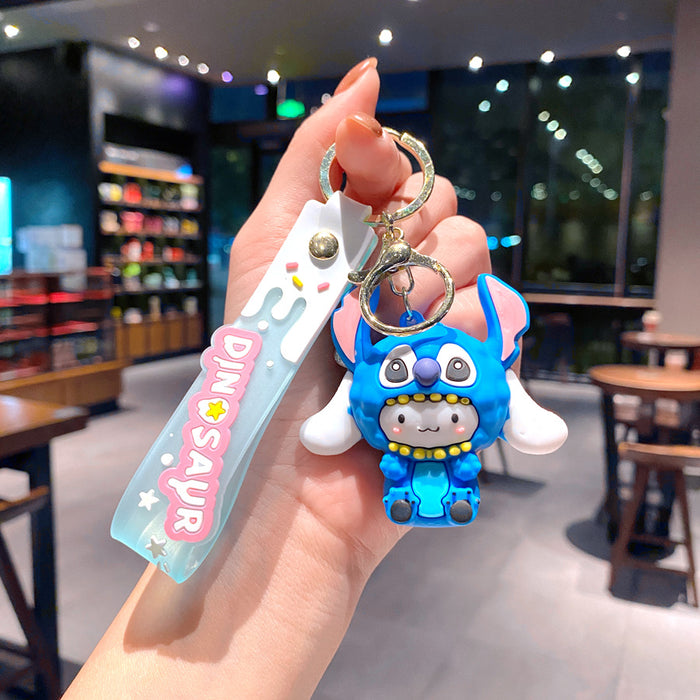 Wholesale Adhesive Cartoon Doll Keychains JDC-KC-Gongz042