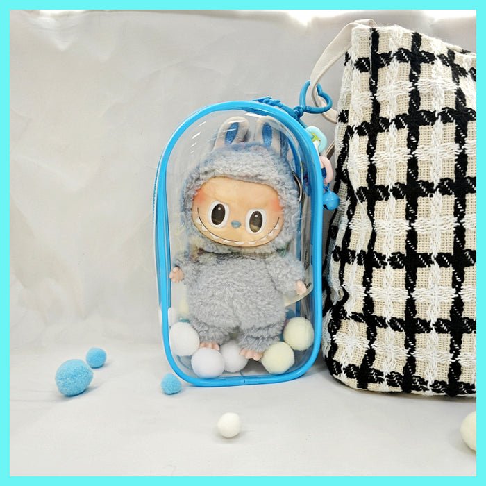 Wholesale Waler Bag PVC Transparent Doll Portable  Storage Bag