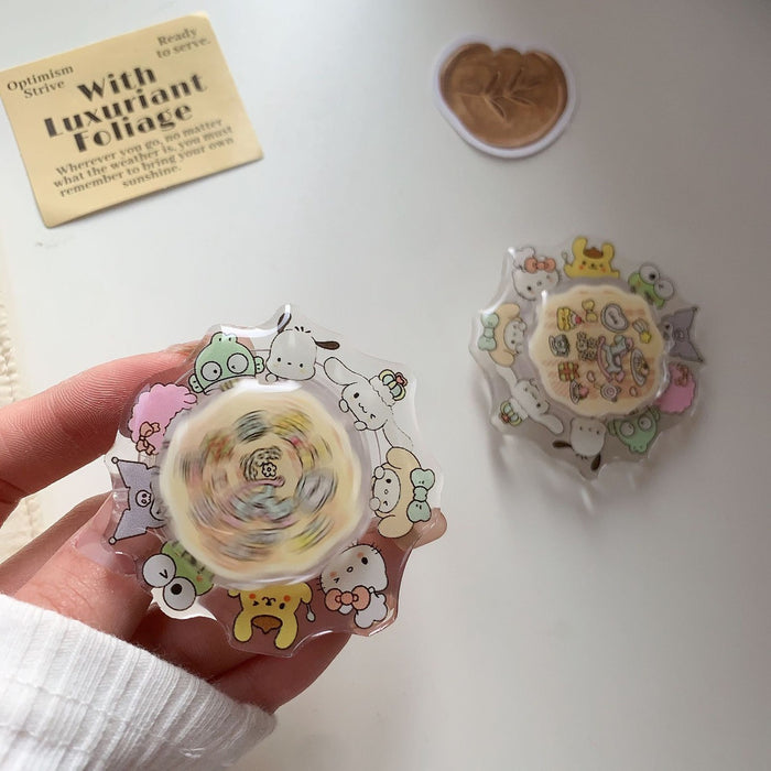 Wholesale cartoon fun revolving  phone airbag stand