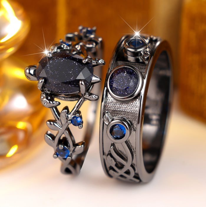 Wholesale Gothic Sea Turtle Vine Ring Set For Women Trendy  Gift Jewelry Accessory