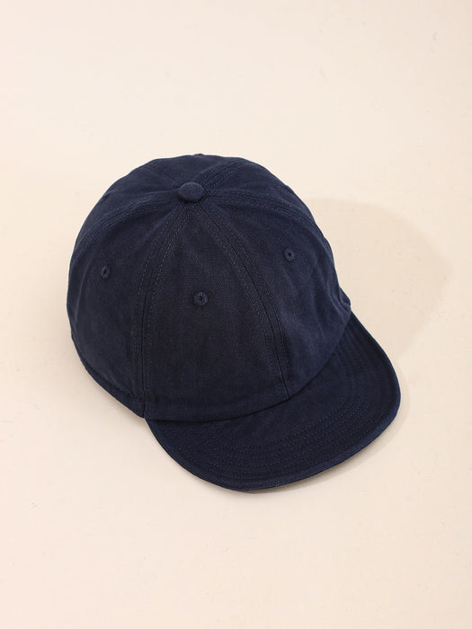 Wholesale Short-Brim Baseball Cap Washed Vintage Soft-Top Workwear Hat Trendy