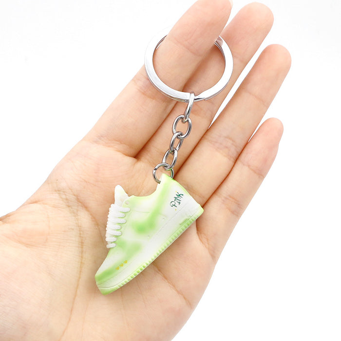 Wholesale PVC Shoe Model Keychain JDC-KC-QLPing004