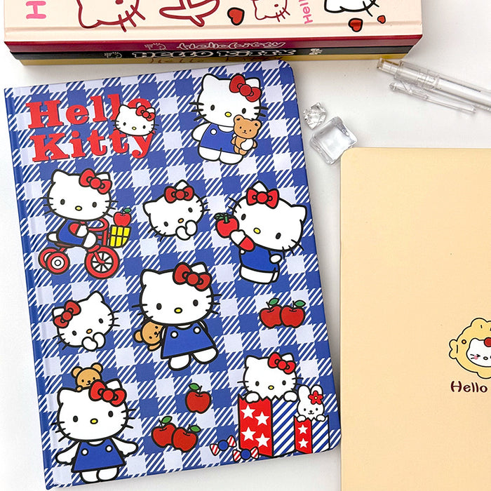 Wholesale Cute Sweet Hard Cover Notebook  Cat Notepad Girl' s Heart Colored Pages Handbook