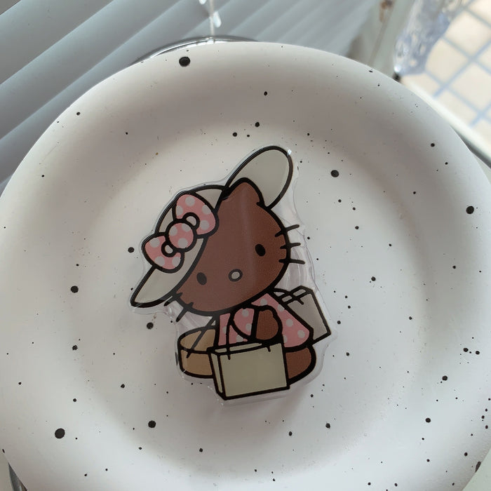 Wholesale Cute Cat Phone Airbag Stand 3m phone holder Grips