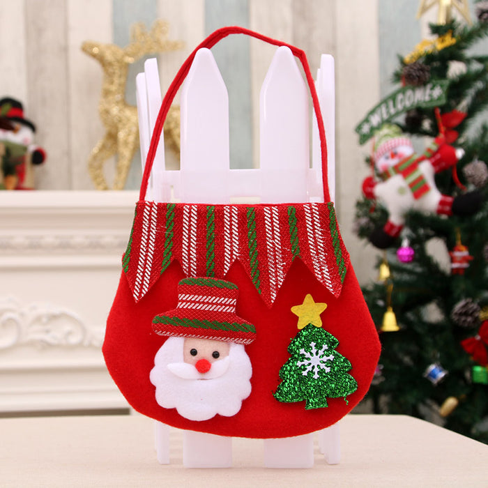 Wholesale Christmas Apple Bag,  Handbag,  Christmas Eve Gift Bag,  Kidsren' s Small Gift Bag,  Christmas Apple Bag