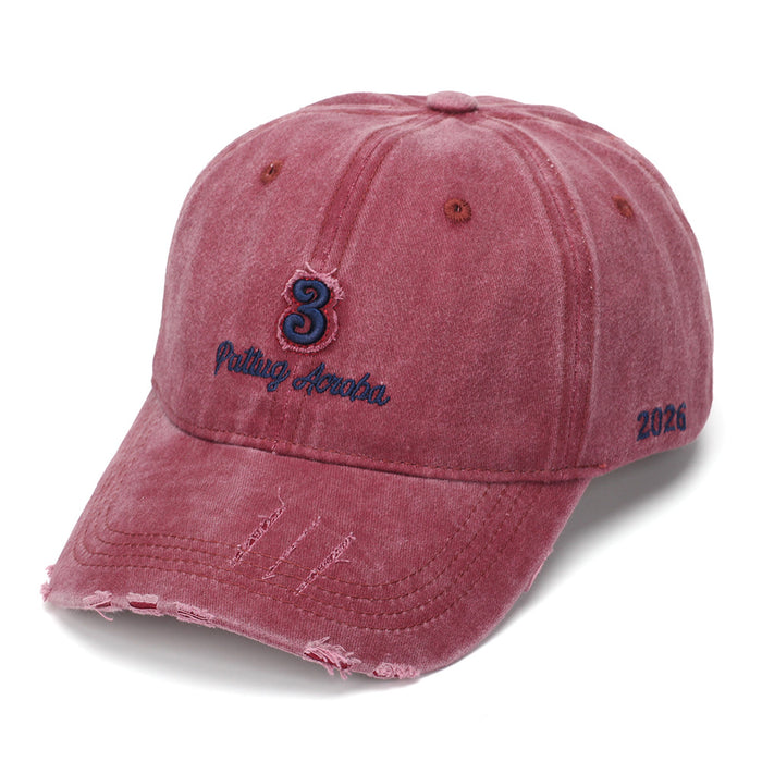 Wholesale Trendy Embroidered Baseball Cap with Sun Protection for Outdoor Use
