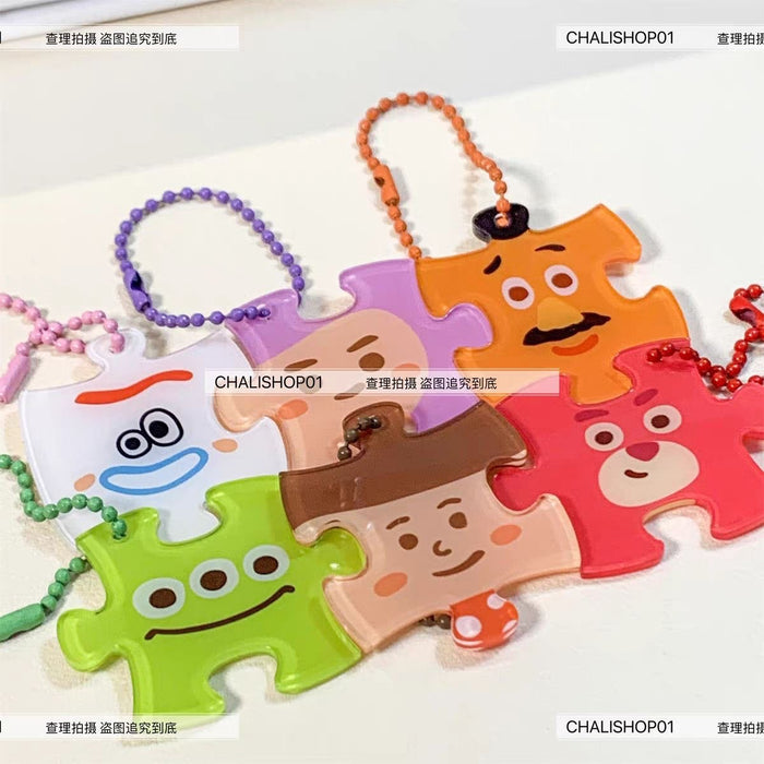 Wholesale Puzzle Keychain Bag Cute Funny Hanging Bear Girlfriend Hanging Ornament