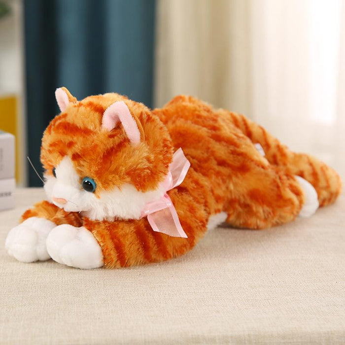 Wholesale Will Be Called Simulation Cat Doll Cute Little Cat Plush Toy Children To Sleep with Doll Birthday Gift JDC-DO-MW009