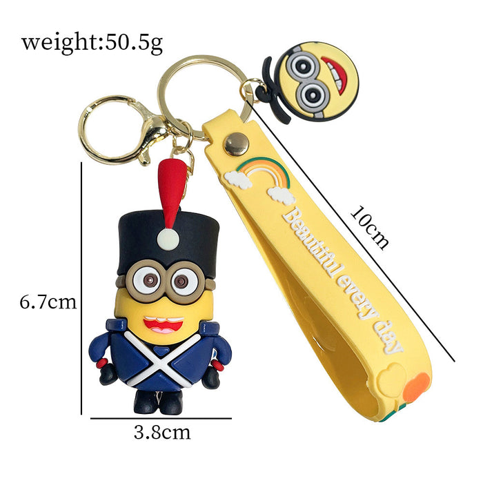 Wholesale Cartoon Silicone Doll Keychain JDC-KC-QiChao043