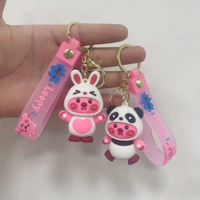 Wholesale Cartoon Doll PVC Keychain JDC-KC-LuoYan004