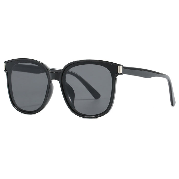 Wholesale Sunglasses with retro large frame and high-end feel, UV resistant sunglasses