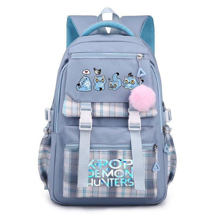 Wholesale  Kpop Printed School Bag Junior High School Large Capacity Backpack