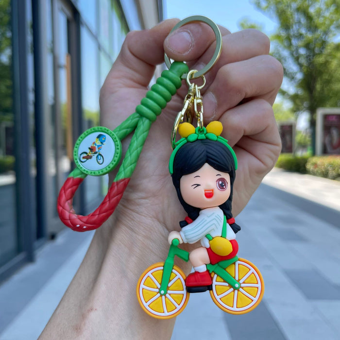 Wholesale Creative Fruit Keychain, Car Keychain, Fashion Bag, Pendant, Small Gift