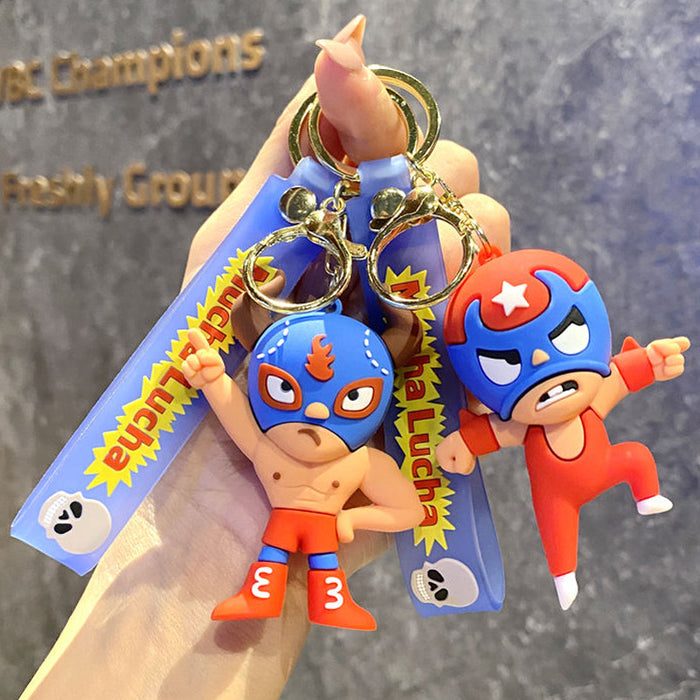 Wholesale  Animation Mga Animation Keychain Cartoon Toe Bag Pendant Key Chain Gift