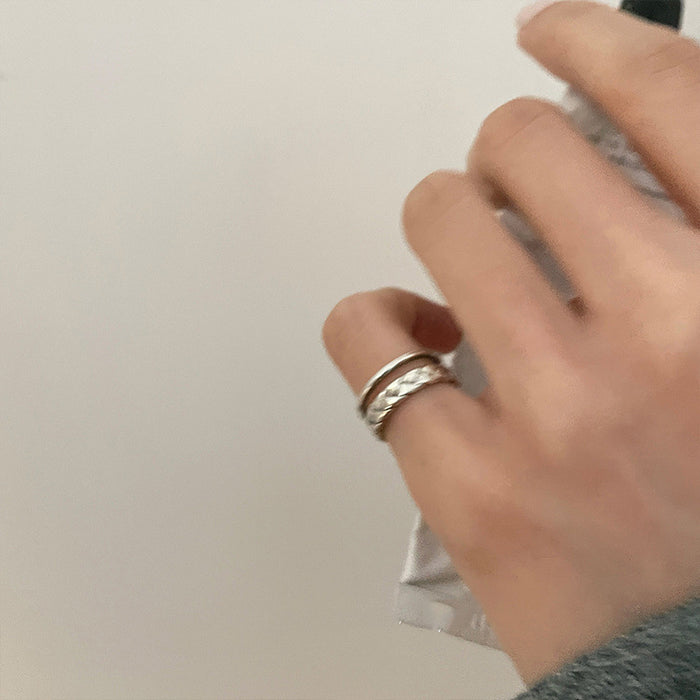 Wholesale Small niche design, open ring, fashionable personality, simple and cool style, tail ring for women
