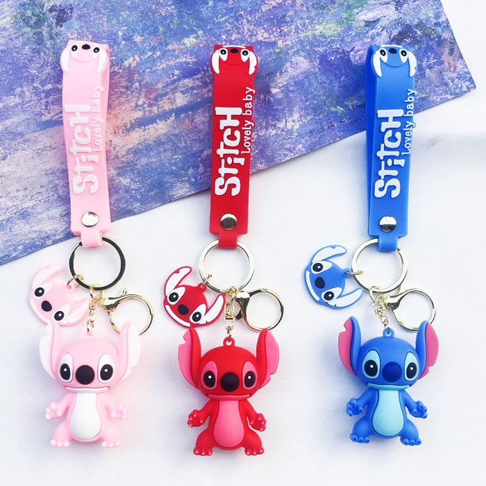 Wholesale PVC Cute Cartoon Doll Keychain JDC-KC-WuYi058