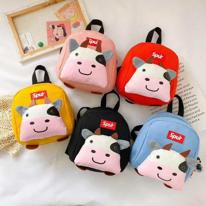 Wholesale Canvas Fashionable Cute Elementary School Backpack JDC-BP-ZhuoQin001