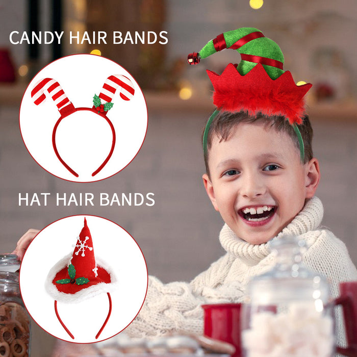 Wholesale Christmas Plastic Headband JDC-HD-ZHHAO004