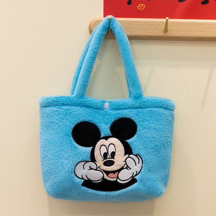 Wholesale Cute Cartoon Plush Cat Handbag Kids Coin Purse Gift Bag