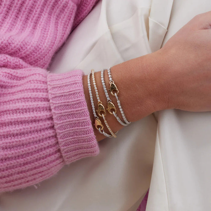 Wholesale Bracelet with niche design, personalized jewelry, silver stainless steel trendy jewelry