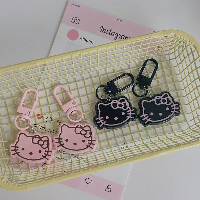 Wholesale Cartoon Cat Keychain School Bag Pendant