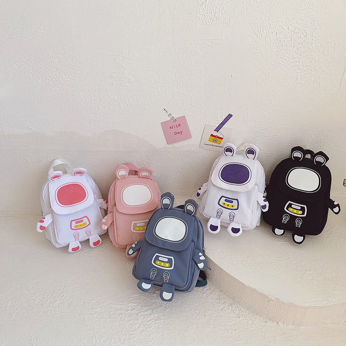 Wholesale Children's Schoolbag Anti-lost Kindergarten Baby Backpack Cute Astronaut Boys and Girls Casual Backpack