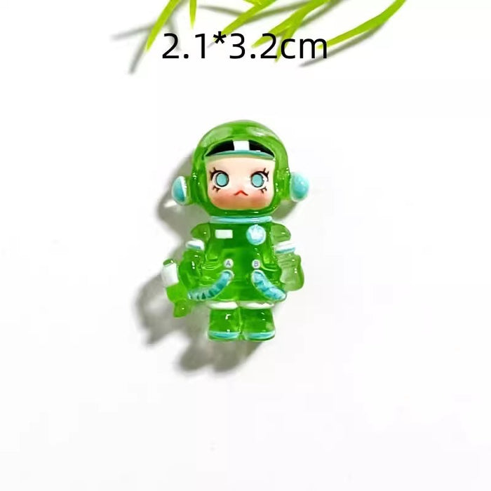 Wholesale Cute Astronaut Refrigerator Magnet Refrigerator Magnetic Sticker Personalized Creative Message Board Decorative Sticker