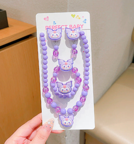 Wholesale Children' s Cartoon Cute Beaded Necklace