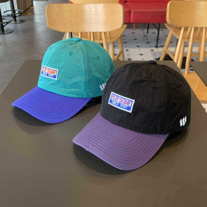 Wholesale Waterproof Quick-Dry Baseball Cap for Women Breathable Sun Protection Cap Trendy