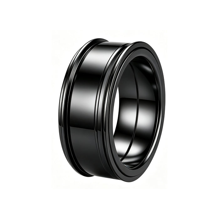 Wholesale Rotating Spinner Ring Blank Stainless Steel DIY Jewelry Accessory