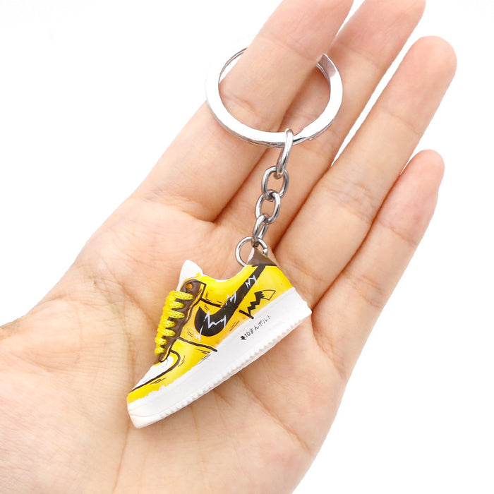 Wholesale PVC Shoe Model Keychain JDC-KC-QLPing004